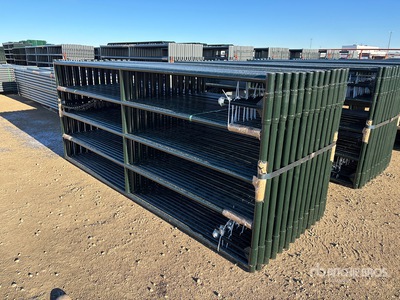 Quantity of (24) 2025 BYT RP96 9 ft 6 in x 4 ft Ranch شبكات سلكية لإبقاء الحيوانات (Unused)