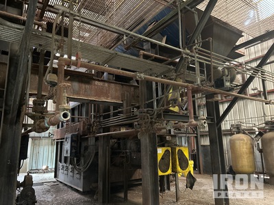 Hurst 600 HP HURST BOILER, 20700 pounds of steam per hour. Rated for 150psi ボイラー