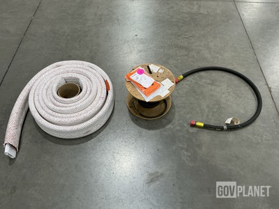 (5) Hose Assemblies, (1) Air Duct Hose, (58’) of Tubing & Assorted Items