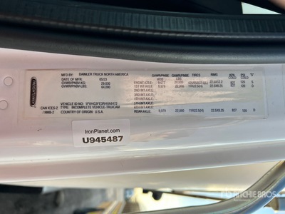 2024 Freightliner 114SD 8x4 Betoniera volumetrica