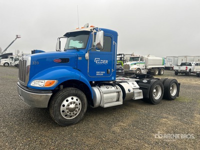 2023 Peterbilt 348 6x4 T/A Day Cab Truck Tractor