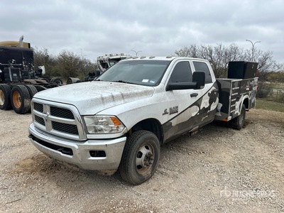 2018 Ram 3500 4x4 Crew Cab Utility Truck