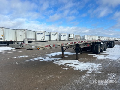 2008 Reitnouer 28 ft Tri/A Super B-Train Lead Flatbed Trailer
