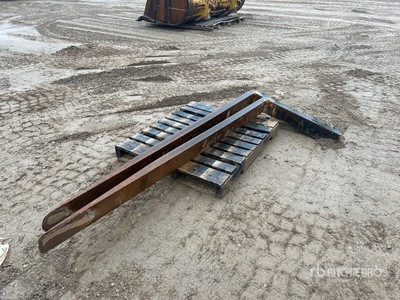 95 in ホイールローダー用フォーク