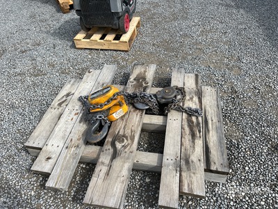 2017 Harrington CB050 5 ton Manual Chain Hoist Varios. Industrial