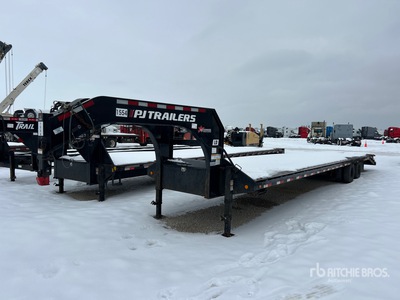 2023 PJ 40 ft T/A Gooseneck Przyczepa do sprzętu