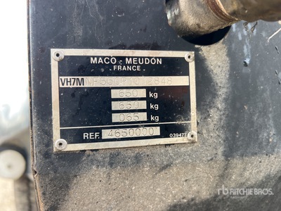 Maco Meuson MS25 Compresseur A Air 1 Essieu Air Compressor