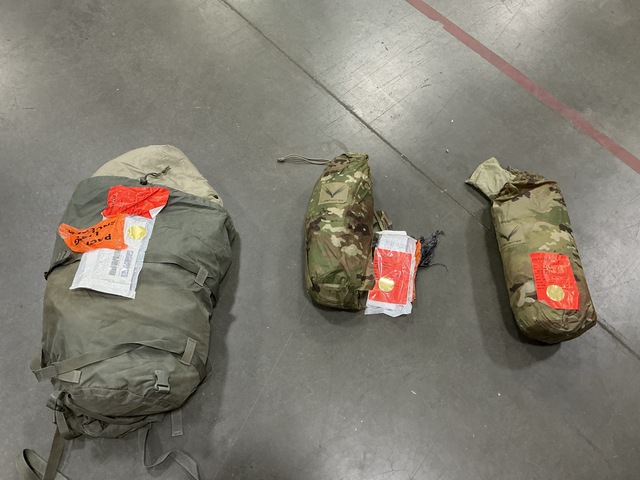 (8) Litefighter Tents, (4) Modular Sleeping Bag Systems & Assorted Items