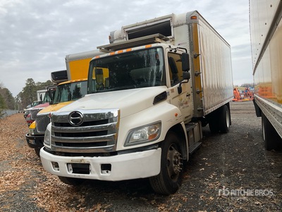 2015 Hino 268 4x2 Refrigerated Truck (Inoperable)