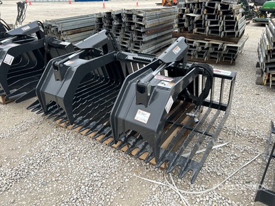 72 in Grapple Bucket Skid Steer Grapple - Fits Stout Buckets