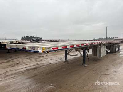 2014 East Manufacturing 53 ft Tri/A Flatbed Trailer