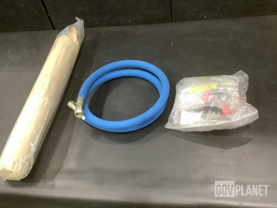 (1) Hose Assembly, (24) Spray Tips, (3) Strainer & Assorted Items