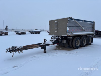 2015 Midland SK3100 Tri/A Pup Pup Dump Trailer