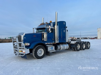 2012 Peterbilt 367 8x6 Cabeza Tractora Cabina Dormitorio