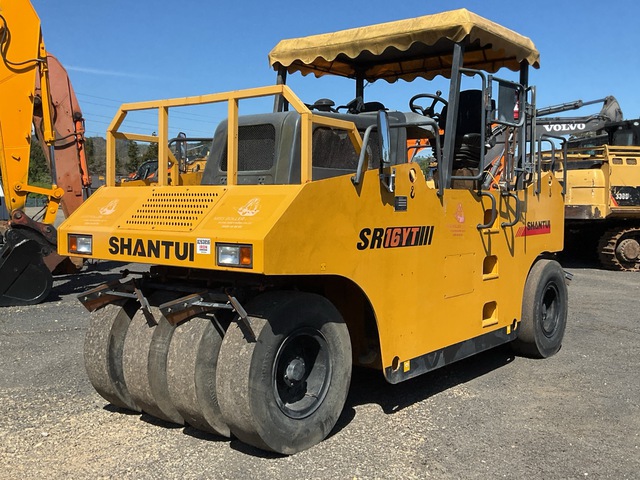 2022 Shantui SR16YT 9 Wheel Pneumatic Roller