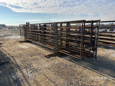 Quantity of (10) 24 ft Livestock Panel (Unused)