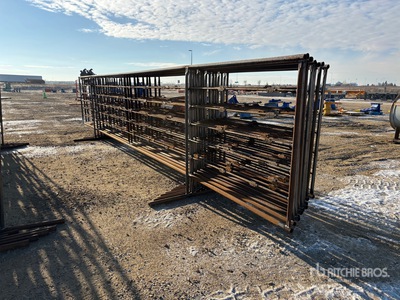 Quantity of (10) 24 ft Livestock Panel (Unused)
