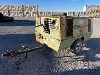 Sullair 250-DP0-JD 250 cfm Mobile Air Compressor