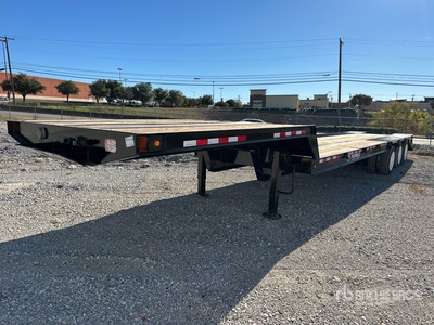 2009 Ferree CTT-45S 20280 lb 48 ft Tri/A Equipment Trailer