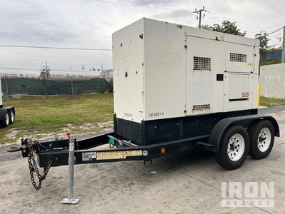 2017 Multiquip DCA-70SSIU4F 56 kW Mobile Generator Set