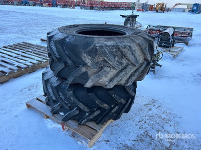 Quantity of (2) Radial, 19.5 LR24 Tires (Unused)