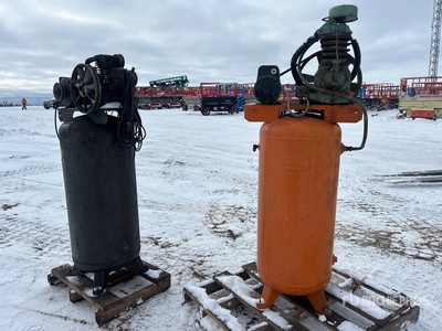 Quantity of (2) 60 gal 5 HP Compresseur à air