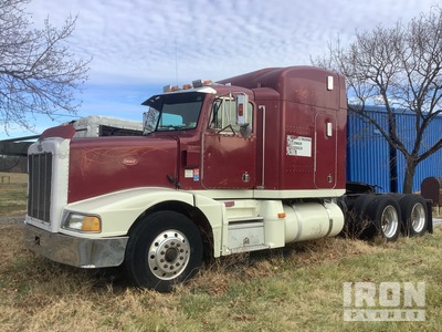 1994 Peterbilt 377 6x4 Cabeza Tractora Cabina Dormitorio (Inoperable)