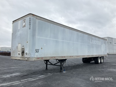 2004 Great Dane 7411TPSA 53 ft x 102 in T/A Caja Seca / Van Trailer