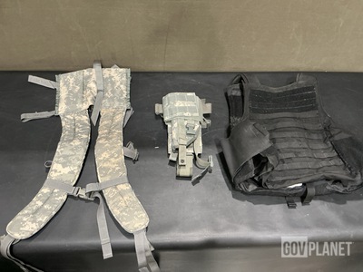 (11) Pistol Holsters, (33) Enhanced Frame Shoulder Straps & Assorted Items