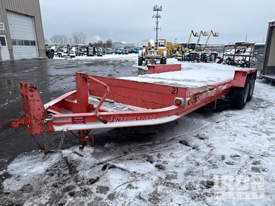 2023 Interstate 14K 16000 lb 20 ft T/A Tilt Deck Trailer