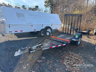 2018 MMDI 47RVX10 7 ft S/A Remolque Portamaquinaria