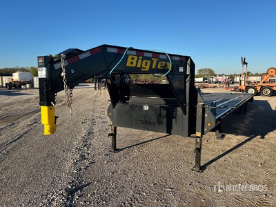 2013 Big Tex 14GN-40D5A-MRBK 40 ft T/A Gooseneck Remolque Portamaquinaria