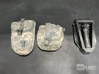 (223) Entrenching Tool Carriers, (264) Canteen Pouches & Assorted Items