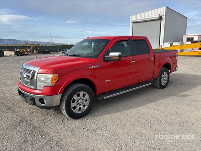 2012 Ford F-150 Lariat 4x4 Crew Cab Pickup