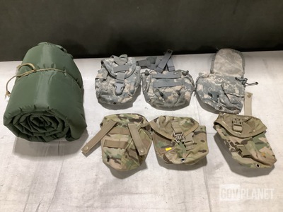 (652) Canteen Pouches, (115) First Aid Kit Pouches & (15) Sleeping Mats