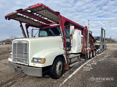 1999 Freightliner FLD 120 6x4 Sleeper Camion transporteur de voitures