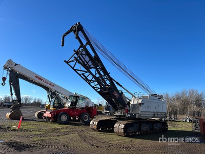 1995 Link-Belt LS208H 75 ton رافعة مجنزرة ذات ذراع مشبكي
