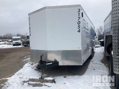 2016 Legend T/A 1 Car Enclosed 24ft v nose Remorque pour transport d'automobiles