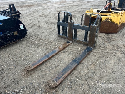 60 in ホイールローダー用フォーク