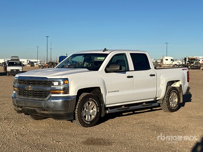 2018 Chevrolet Silverado 1500 4x4 Crew Cab Pickup