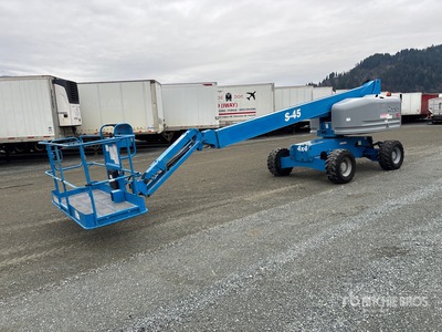 2014 Genie S-45 4WD Diesel Telescopic Boom Lift