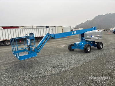 2014 Genie S-45 4WD Diesel Telescopic Boom Lift