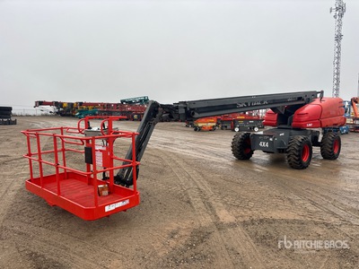 2018 Skyjack SJ66T 4WD Diesel Telescopic Boom Lift