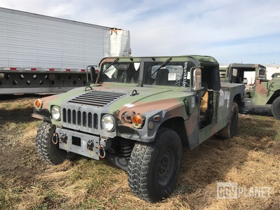 2002 AM General M1097A2 HMMWV 2 Door Soft Top w/Truck Body