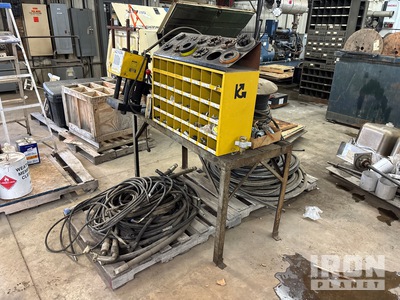 Coll-O-Crimp T-420 Machine de fabrication de tuyaux flexibles hydrauliques