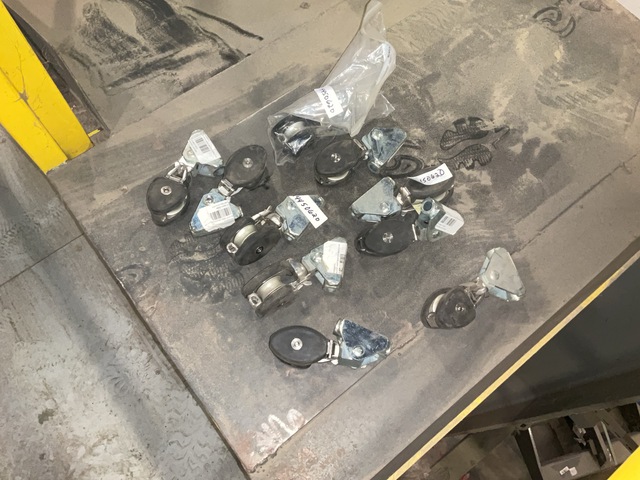 Quantity of (10) Terex P030605TU Block Assembly Snatch Winch Line Rope Sheaves Quantity of (10) Terex P030605TU Block Assembly Snatch Winch Line Rope Sheaves