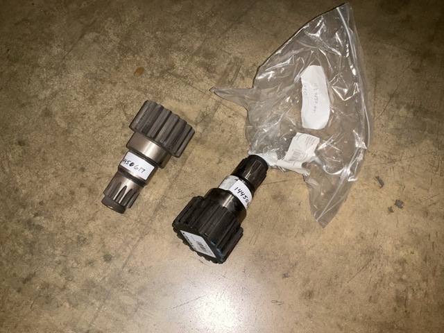 Quantity of (2) Terex 73548TU Output Shafts Quantity of (2) Terex 73548TU Output Shafts