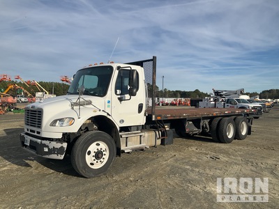 2017 Freightliner M2 106 6x4 T/A 6x4 Flatbed Truck