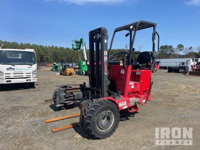 2016 Moffett M8 55.4 5500 lb 3x3 Truck Mounted Forklift