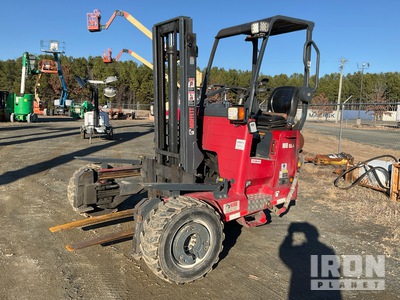 2016 Moffett M8 55.4 5500 lb 3x3 Truck Mounted Forklift